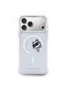 Karl Lagerfeld Karl Lagerfeld IML Choupette Peekaboo MagSafe Stražnja Zaštita za iPhone 17 Pro Max Transparentna