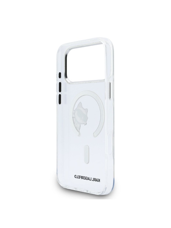 Karl Lagerfeld Karl Lagerfeld IML Choupette Peekaboo MagSafe Stražnja Zaštita za iPhone 17 Pro Max Transparentna