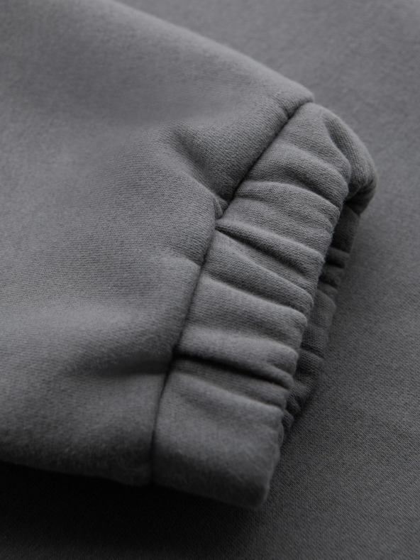Ombre Clothing Klasične unisex trenirke sa šnurom - sive V18 OU-PSBC-0100 Ombre Clothing