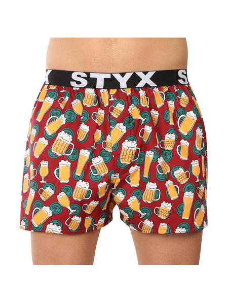 Styx Komplet od pet - muške gaće Styx art sportska guma višebojne