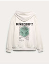 Marks & Spencer Hoodie s visokim udjelom pamuke i grafikom Minecraft™ (6–16 godina) Marks & Spencer kremasta