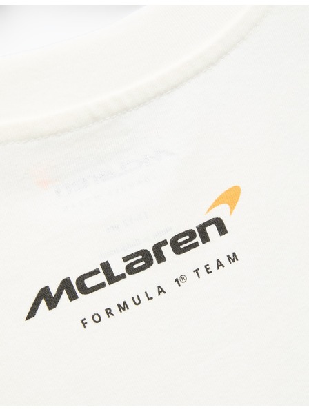 Marks & Spencer Majica od čiste pamuke s grafičkim motivom McLaren™ (2–16 godina) Marks & Spencer bijela