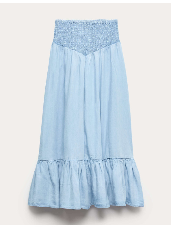 Marks & Spencer Dzersej maxi suknja kroja A (6–16 godina) Marks & Spencer mornaricka plava