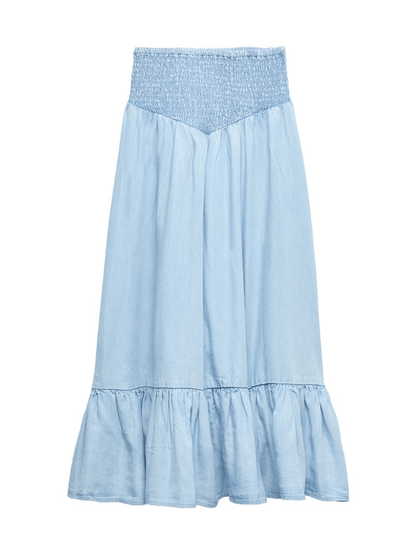 Marks & Spencer Dzersej maxi suknja kroja A (6–16 godina) Marks & Spencer mornaricka plava