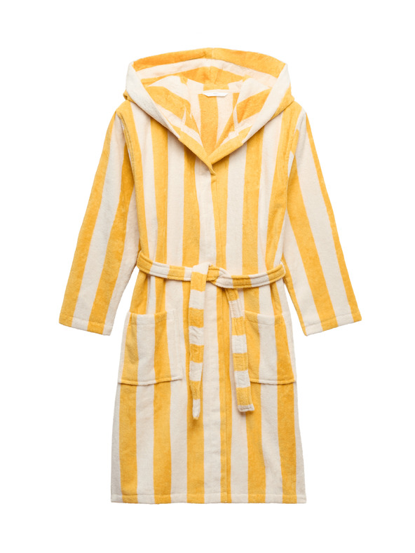 Marks & Spencer Dječja prugasta frotir bluza od čiste pamuke (9 mjeseci-10 godina) Marks & Spencer zuta