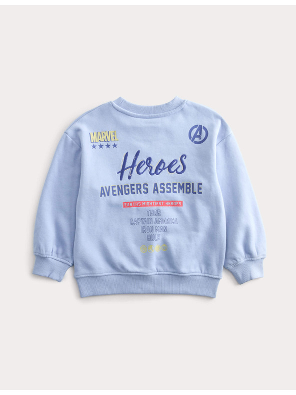 Marks & Spencer Outfit Marvel™ s visokim sadržajem pamuke (2–8 godina) Marks & Spencer plava