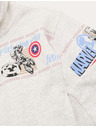 Marks & Spencer Dukserica Marvel™ s kapuljačom i visokim udjelom pamuka (2–8 godina) Marks & Spencer siva