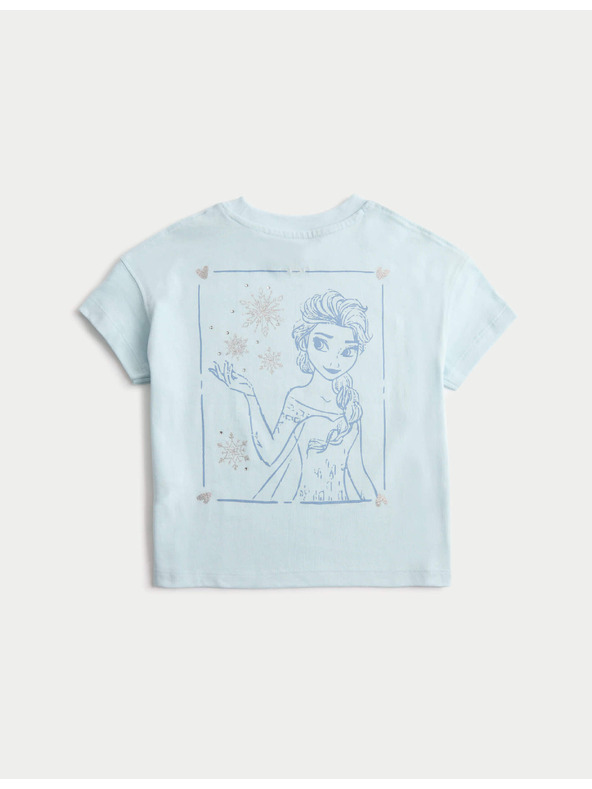 Marks & Spencer Top s motivom Frozen™ od čiste pamuka (2–8 godina) Marks & Spencer šarena