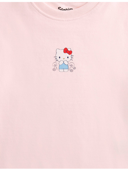 Marks & Spencer Majica s motivom Hello Kitty™, od čiste pamuka (2–8 godina) Marks & Spencer ružičasta