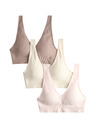 Marks & Spencer Безбрзинске врата са В-врата, 3 ком Marks & Spencer бежова