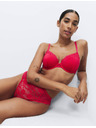 Marks & Spencer Чипкани потпетнички Jasmine, полукоп, са костима (A–E) Marks & Spencer црвена