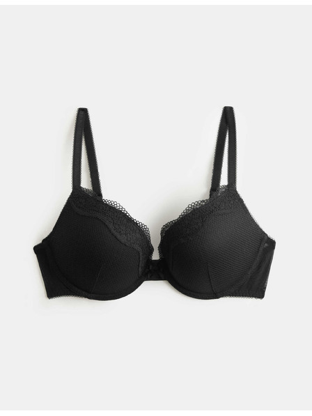 Marks & Spencer Чипкани push-up декултирани потпетнички Jasmine са костима, (вел. A–E) Marks & Spencer црна