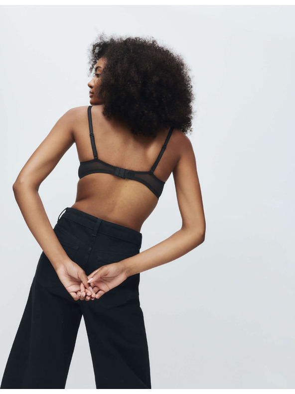 Marks & Spencer Чипкани push-up декултирани потпетнички Jasmine са костима, (вел. A–E) Marks & Spencer црна