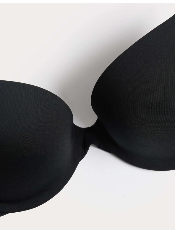 Marks & Spencer Невидљиви Body Invisibles™ декултирани push-up потпетнички са костима, (A–E) Marks & Spencer црна