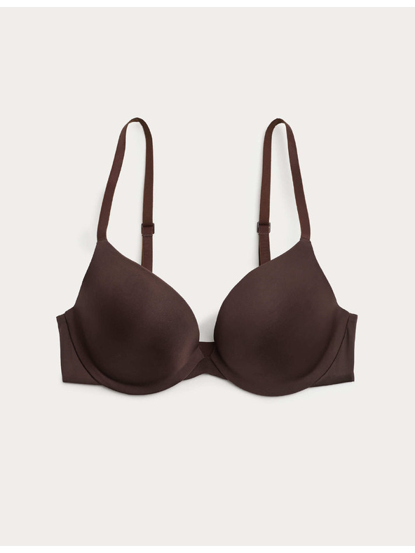Marks & Spencer Невидљиви Body Invisibles™ декултирани push-up потпетнички са костима, (A–E) Marks & Spencer браон