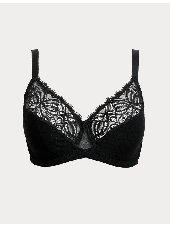 Marks & Spencer Потпетнички Amelia са сажимајућим ефектом, костима и чипком, вел. (C–H) Marks & Spencer црна