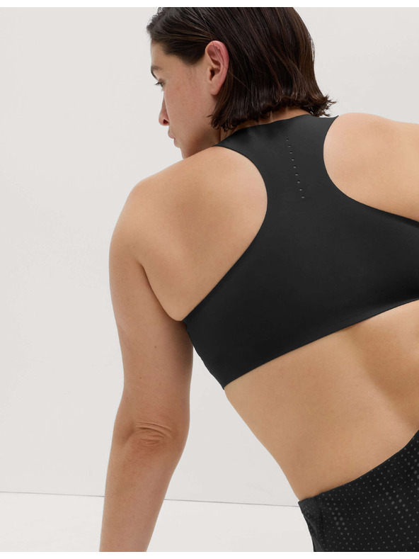 Marks & Spencer Srednje učvršćujući sportski grudnjak s gelom druge koze Marks & Spencer crna