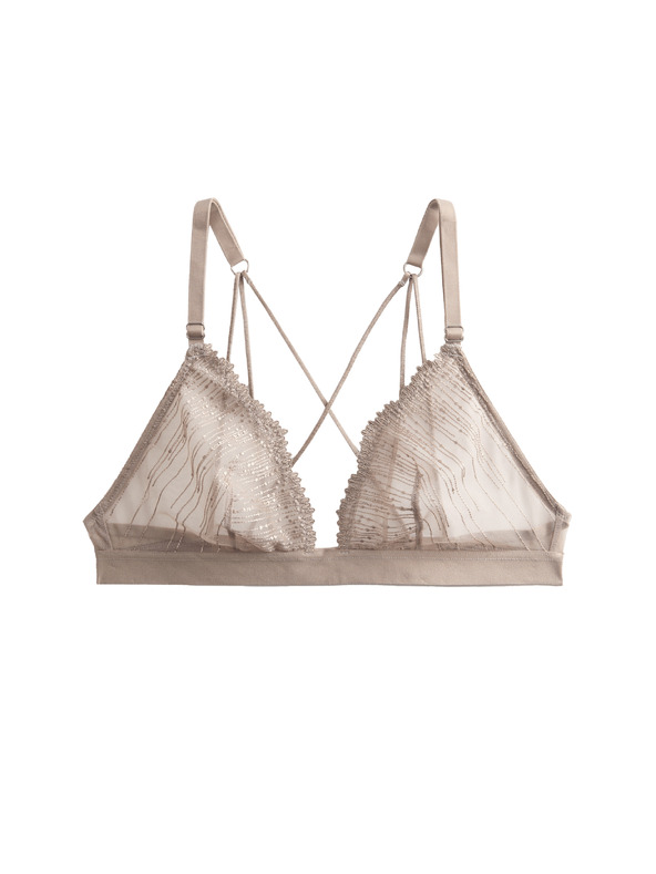 Marks & Spencer Vezena dekolte braleta Florence bez kostima (A–E) Marks & Spencer smeđa