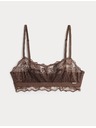 Marks & Spencer Čipkasta braleta Savannah bez kostima Marks & Spencer smeđa