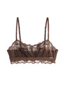 Marks & Spencer Čipkasta braleta Savannah bez kostima Marks & Spencer smeđa