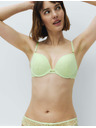 Marks & Spencer Čipkasta push-up dekolte grudnjak Ida s kostima (A–E) Marks & Spencer zelena
