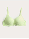 Marks & Spencer Čipkasta push-up dekolte grudnjak Ida s kostima (A–E) Marks & Spencer zelena