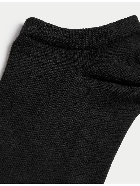 Marks & Spencer 5 pari nisko striženih čarapa Sumptuously Soft™ Marks & Spencer crna