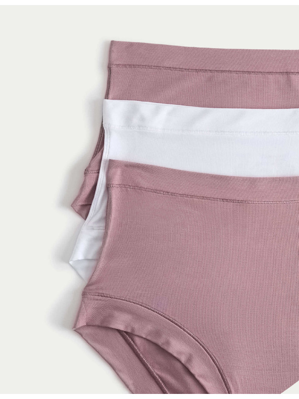 Marks & Spencer Gaćice s tehnologijom Flexifit i visokim udjelom modala, 3 kom Marks & Spencer roza