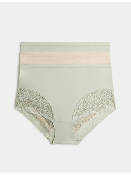 Marks & Spencer Gaćice Body Soft™, set od 3 kom Marks & Spencer zelena