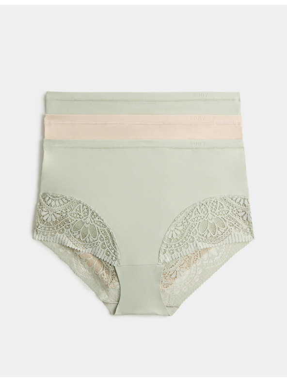 Marks & Spencer Gaćice Body Soft™, set od 3 kom Marks & Spencer zelena