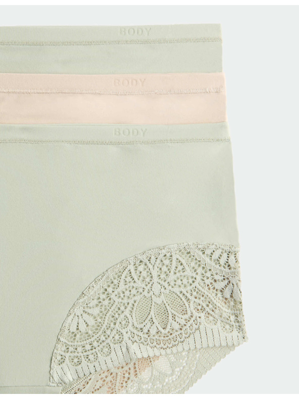 Marks & Spencer Gaćice Body Soft™, set od 3 kom Marks & Spencer zelena