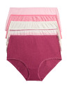 Marks & Spencer Gaće u pas, od pamuka s materijalom Lycra™, 5 kom Marks & Spencer ružičasta