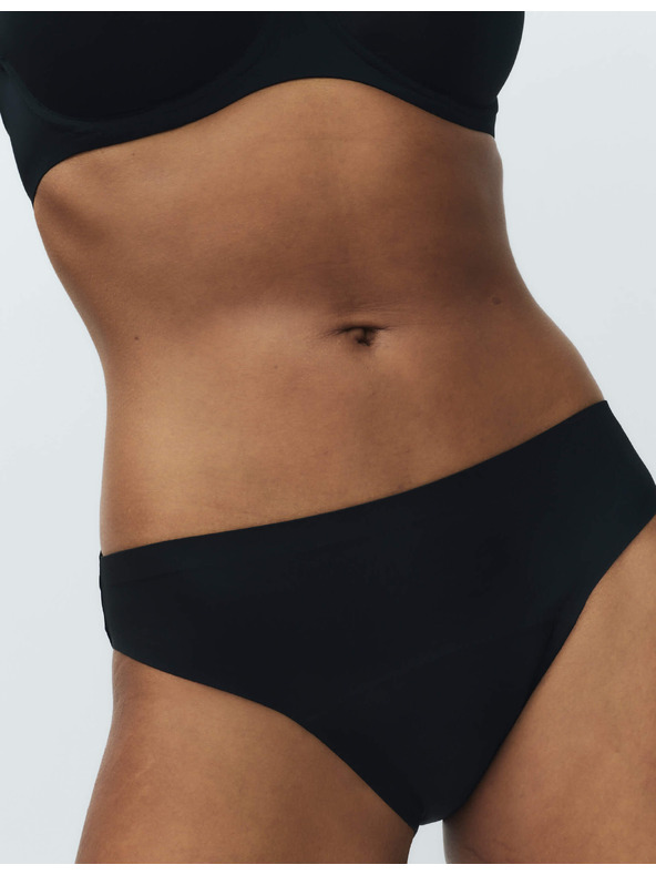 Marks & Spencer Set 3 kom bikini menstrualnih gaća bez vidljive rube Marks & Spencer crna