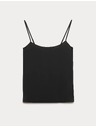 Marks & Spencer Svilena nevidljiva majica Body Invisibles™ s tehnologijom Flexifit™ Marks & Spencer crna