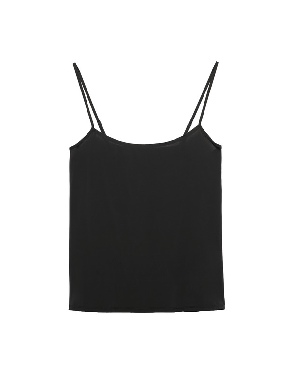 Marks & Spencer Svilena nevidljiva majica Body Invisibles™ s tehnologijom Flexifit™ Marks & Spencer crna