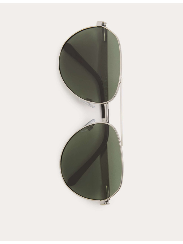 Marks & Spencer Metalne polarizirane sunčane naočale u stilu Aviator Marks & Spencer srebrna
