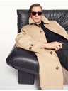 Marks & Spencer Trench kaput od čiste pamuke Marks & Spencer smeđa