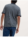 Marks & Spencer Polo s geometrijskim printom, od 100% pamuka Marks & Spencer mornarsko plava