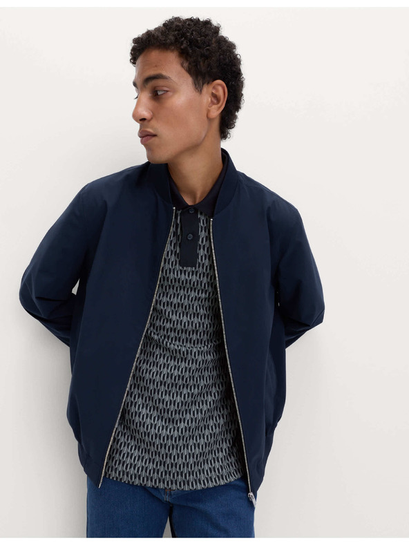 Marks & Spencer Polo s geometrijskim printom, od 100% pamuka Marks & Spencer mornarsko plava