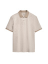 Marks & Spencer Polo majica Pique s naglašenim rubovima The Ultimate Marks & Spencer bež