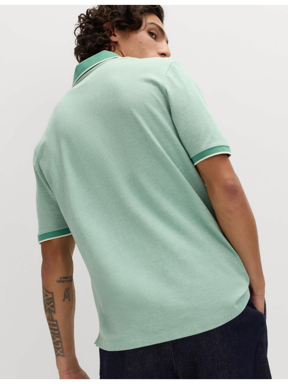Marks & Spencer Polo majica Pique s naglašenim rubovima The Ultimate Marks & Spencer zelena