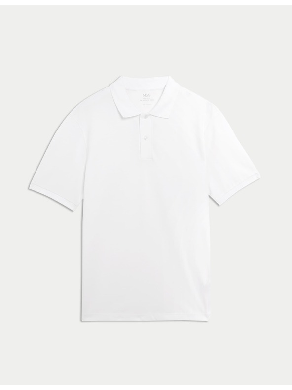Marks & Spencer Polo majica The Ultimate Pique Marks & Spencer bijela