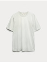 Marks & Spencer Majica od premium pamuke, uzan kroj Marks & Spencer srebrna
