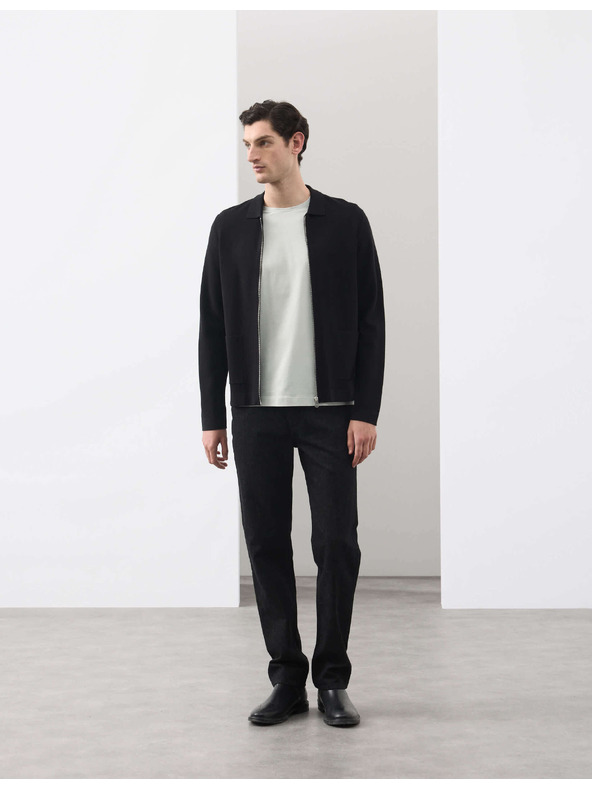 Marks & Spencer Majica od premium pamuke, uzan kroj Marks & Spencer srebrna