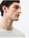 Marks & Spencer Majica od premium pamuke, uzan kroj Marks & Spencer srebrna