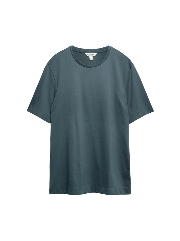 Marks & Spencer Majica od premium pamuka, uski kroj Marks & Spencer plava