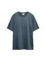 Marks & Spencer Majica od premium pamuka, uski kroj Marks & Spencer plava