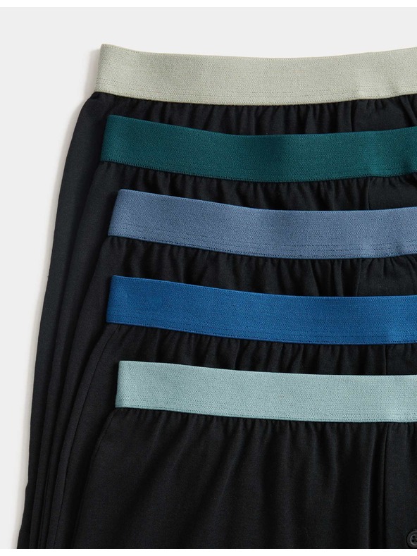Marks & Spencer Jersey bokserice od čiste pamuke s Cool & Fresh™ tehnologijom, 5 kom u pakiranju Marks & Spencer crna