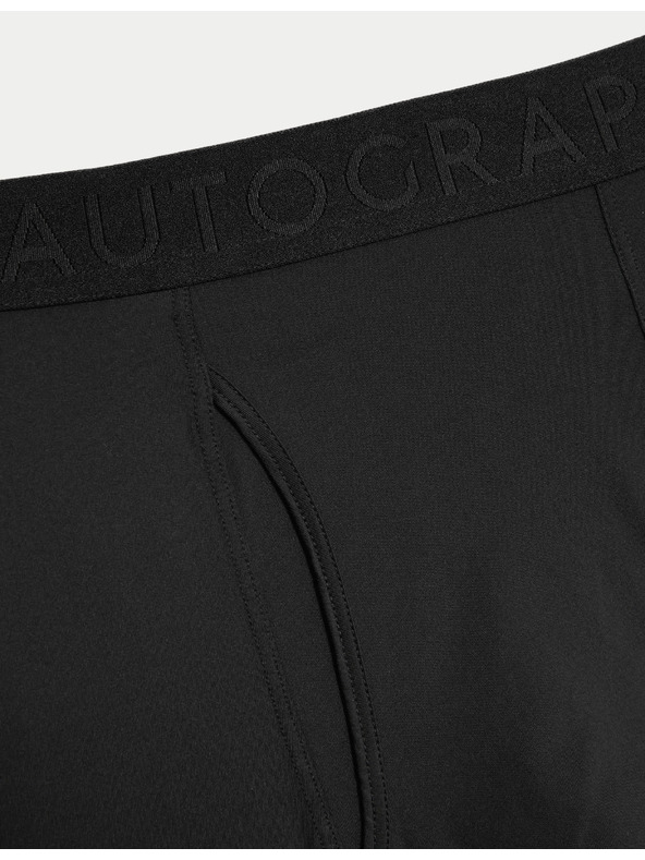Marks & Spencer Prugaste muške gaće Microskin, set od 5 kom Marks & Spencer crna