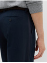 Marks & Spencer Elastične chino hlače labave kroje Marks & Spencer mornarsko plava